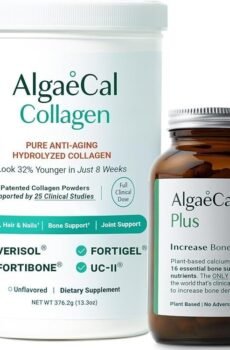 AlgaeCal Calcium & Collagen Bundle – Bone Density & Anti-Aging Support(Bundle of 5 Products)